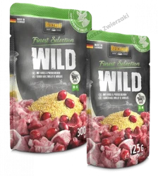 Belcando Finest Selection mokra karma dla psa dziczyzna z żurawiną i prosem 125g