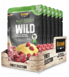 Belcando Finest Selection mokra karma dla psa dziczyzna z żurawiną i prosem 300g