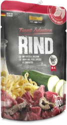 Belcando Finest Selection mokra karma dla psa wołowina z cukinią i kluskami 300g