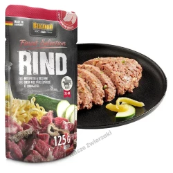 Belcando Finest Selection mokra karma dla psa wołowina z cukinią i kluskami 125g