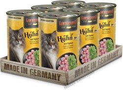 Leonardo Super Selection mokra karma dla kotów kurczak ze szpinakiem 400g