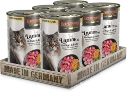 Leonardo Super Selection mokra karma dla kotów jagnięcina z drobiem i dynią 400g