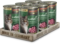 Leonardo Super Selection mokra karma dla kotów indyk z pstrągiem i żurawiną 400g